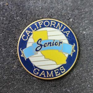 California Senior Olympic Games Collectible Enamel Lapel Pin